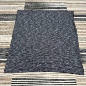 Lululemon Women's Vinyasa Scarf Snap Closure Neck Shawl Wrap Gray Black OS